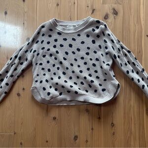 Jackson Rowe Black Dot Sweater